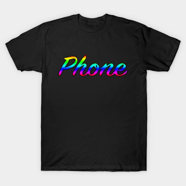 Phone T-Shirt by lenn